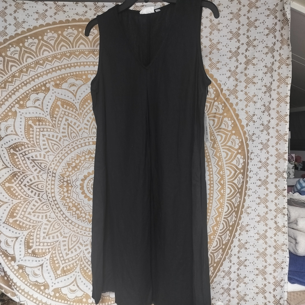 Elegant Black Sleeveless Dress